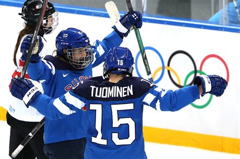 winter olympics hockey results